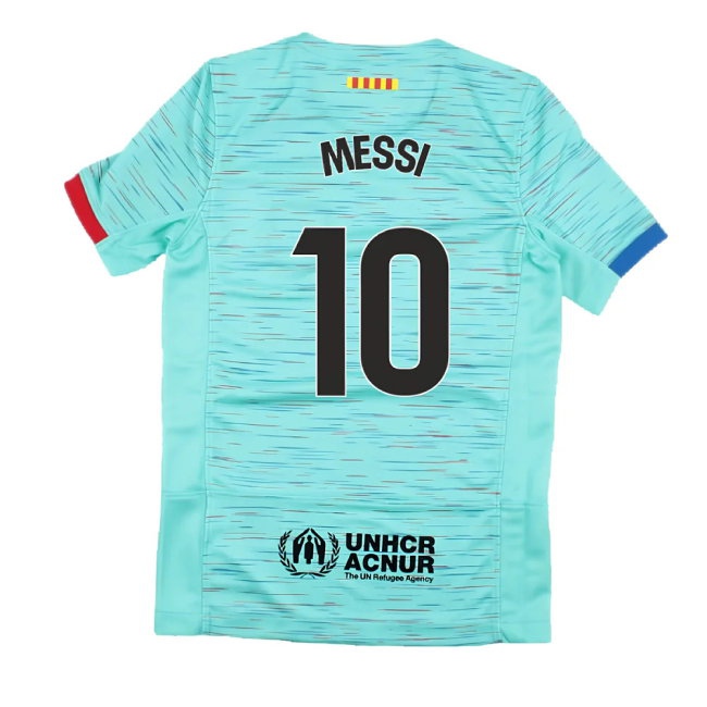 2023-2024 Barcelona Third Shirt (Kids) (Messi 10) — Shop Now