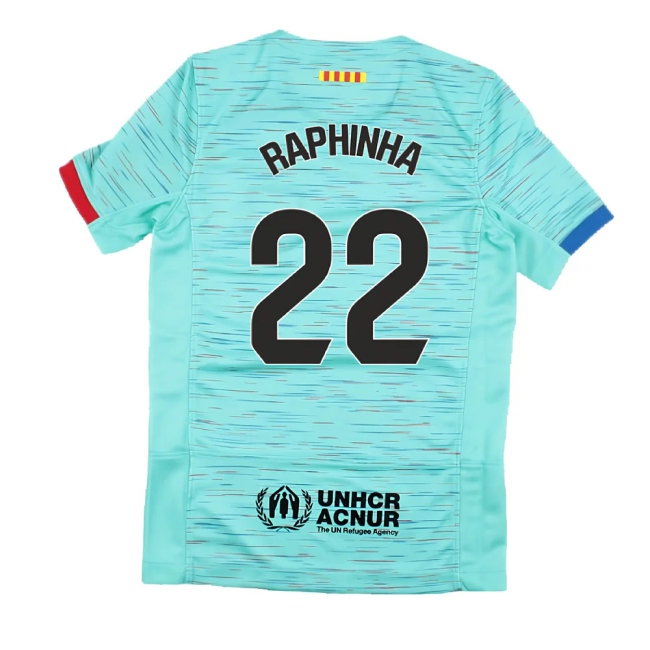 2023-2024 Barcelona Third Shirt (Kids) (Raphinha 22) — Shop Online