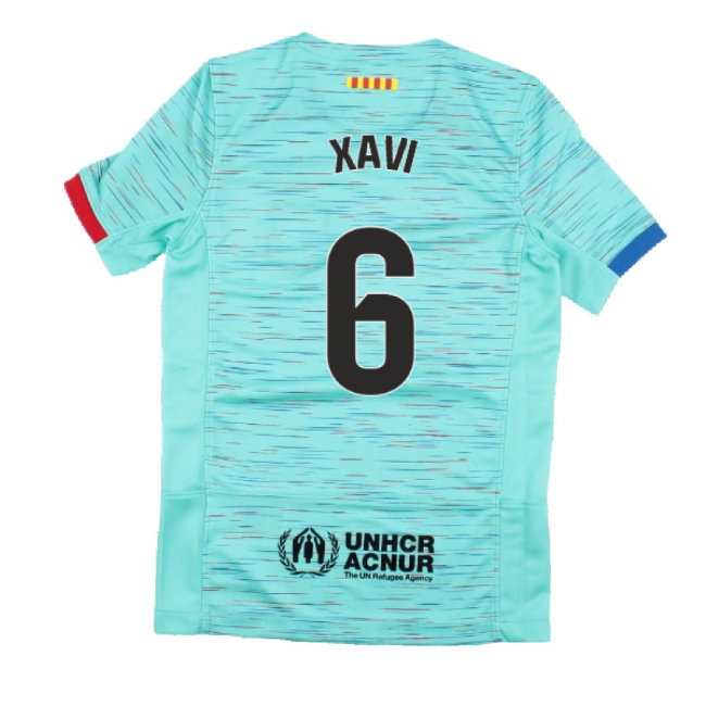 2023-2024 Barcelona Third Shirt (Kids) (Xavi 6) — Buy Now