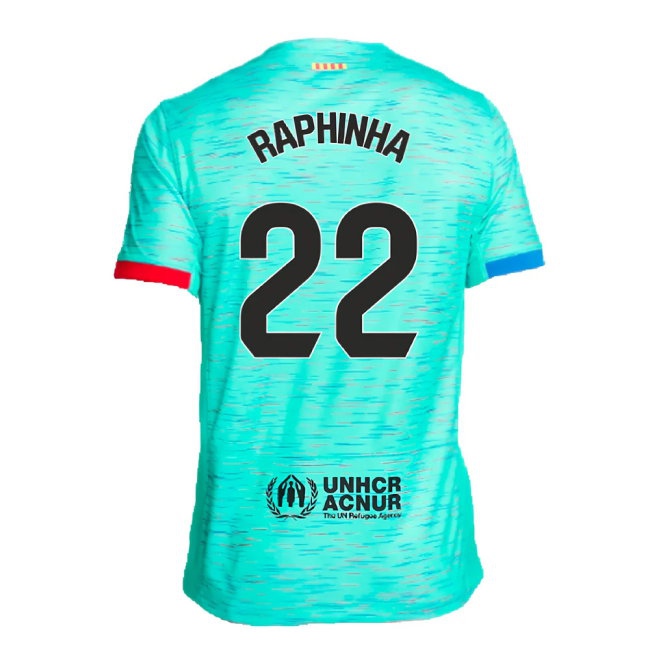 2023-2024 Barcelona Third Shirt (Raphinha 22) — Buy Now
