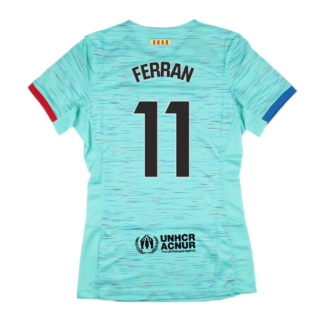2023-2024 Barcelona Third Shirt (Womens) (Ferran 11) — Shop Now