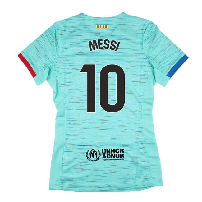 2023-2024 Barcelona Third Shirt (Womens) (Messi 10) — Buy Now