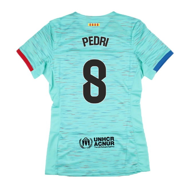 2023-2024 Barcelona Third Shirt (Womens) (Pedri 8) — Shop Now