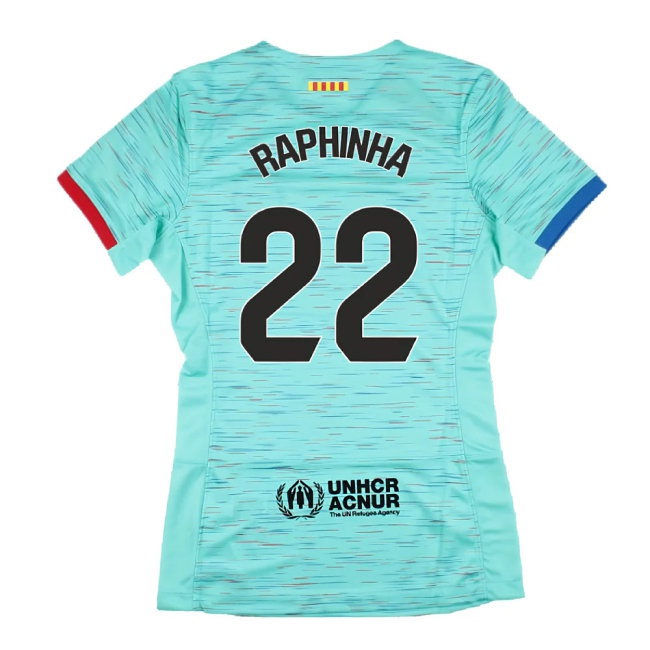 2023-2024 Barcelona Third Shirt (Womens) (Raphinha 22) — Shop Now