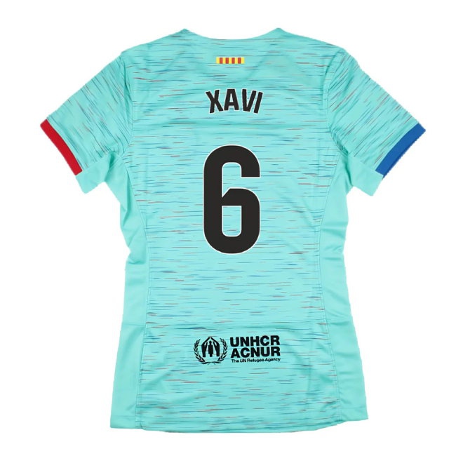 2023-2024 Barcelona Third Shirt (Womens) (Xavi 6) — Buy Online