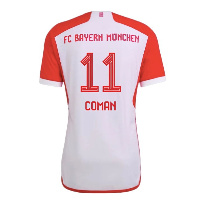 2023-2024 Bayern Munich Player Version Home Shirt (Coman 11) — Shop Online