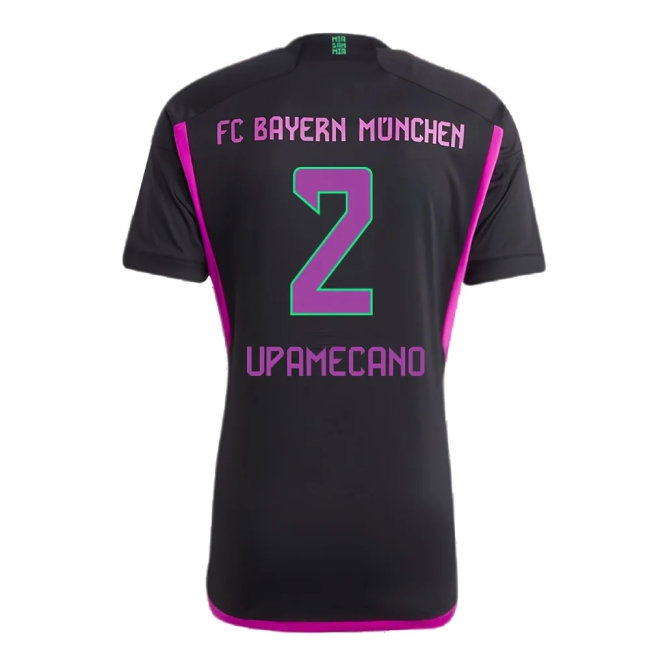 2023-2024 Bayern Munich Away Shirt (Upamecano 2) — Buy Online