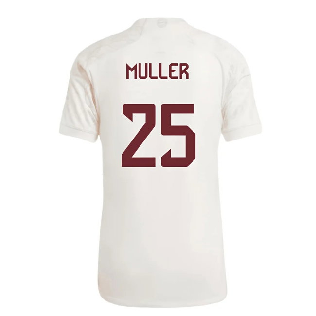 2023-2024 Bayern Munich Third Shirt (Muller 25) — Buy Online