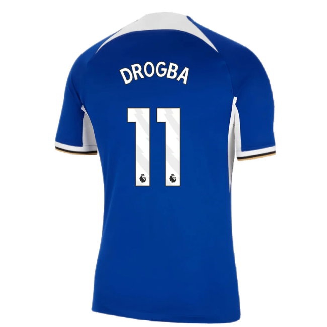 2023-2024 Chelsea Home Shirt (DROGBA 11) — Buy Now