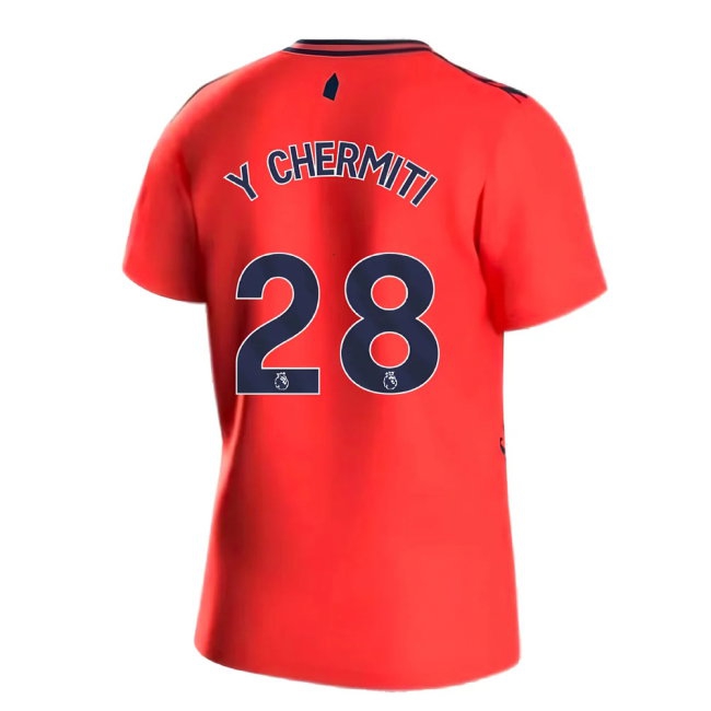 2023-2024 Everton Away Shirt (Y Chermiti 28) — Shop Online