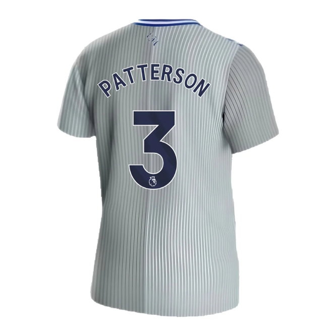 2023-2024 Everton Third Shirt (PATTERSON 3) — Buy Online