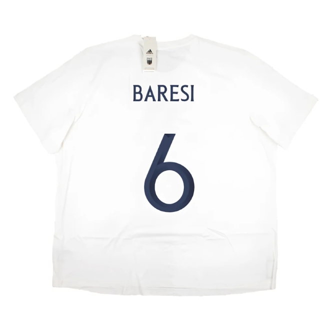 2023-2024 Italy DNA Graphic Tee (White) (BARESI 6) — Buy Now