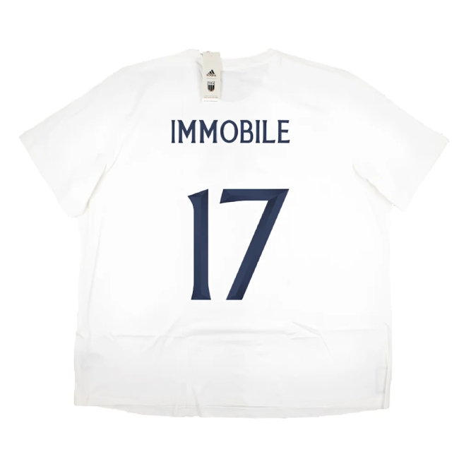2023-2024 Italy DNA Graphic Tee (White) (IMMOBILE 17) — Buy Now