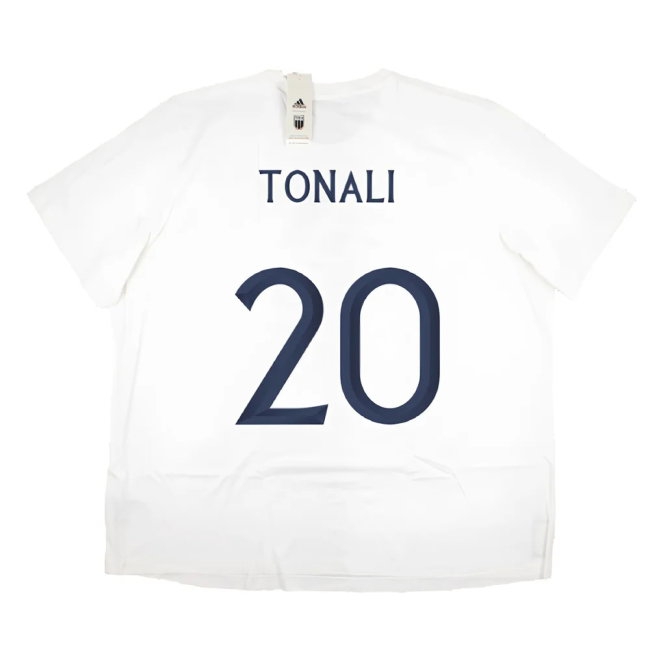 2023-2024 Italy DNA Graphic Tee (White) (TONALI 20) — Shop Online