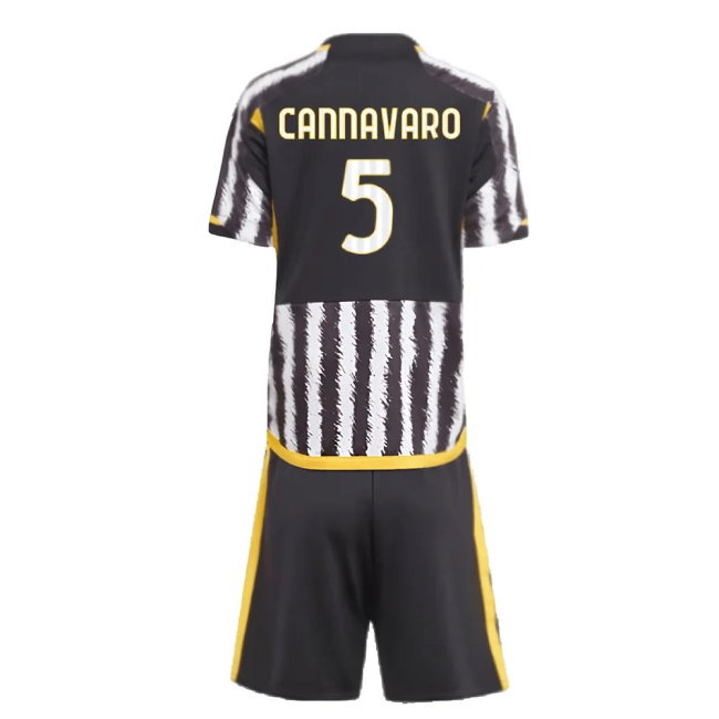 2023-2024 Juventus Home Mini Kit (CANNAVARO 5) — Buy Online