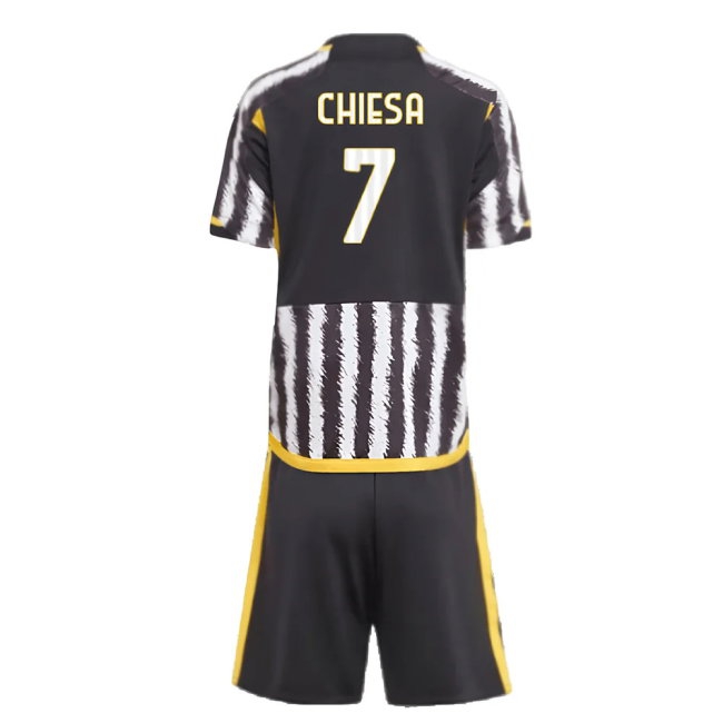 2023-2024 Juventus Home Mini Kit (CHIESA 7) — Shop Online