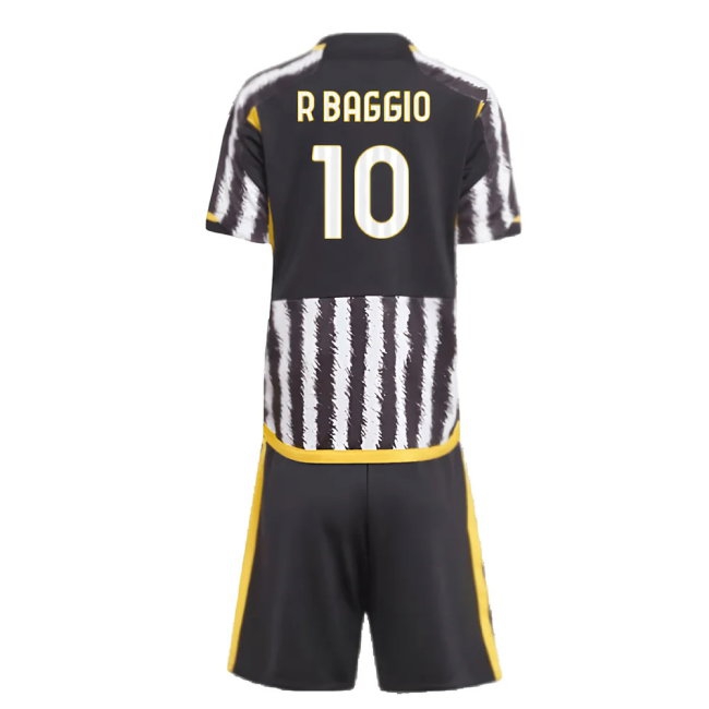 2023-2024 Juventus Home Mini Kit (R BAGGIO 10) — Buy Now