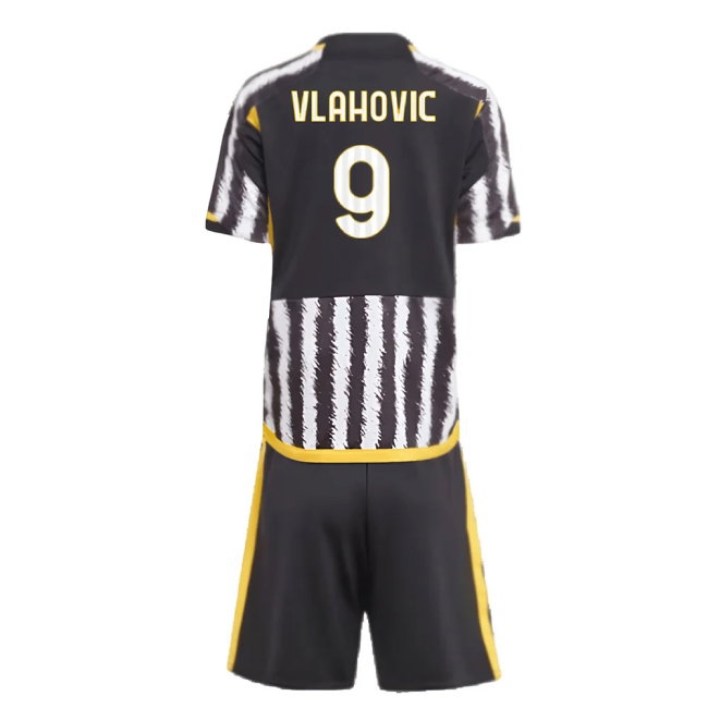 2023-2024 Juventus Home Mini Kit (VLAHOVIC 9) — Shop Online