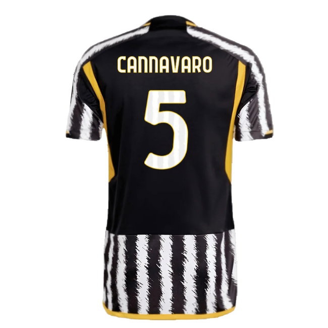 2023-2024 Juventus Home Shirt (CANNAVARO 5) — Buy Now
