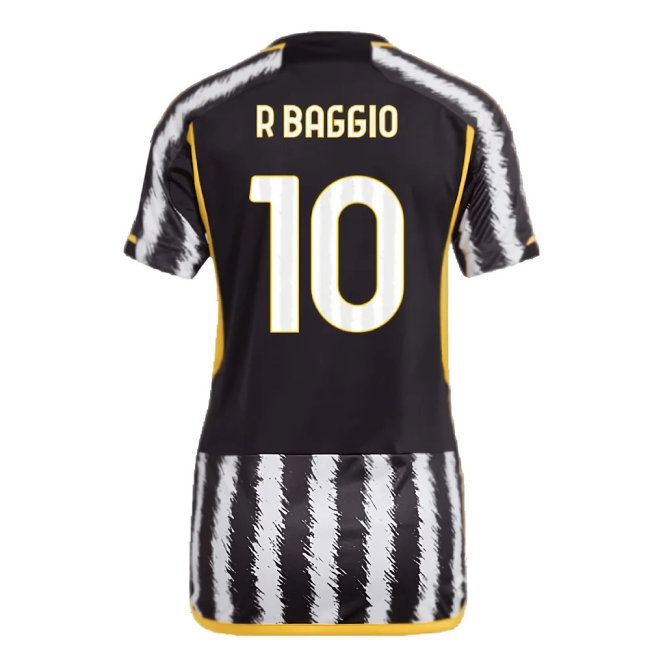 2023-2024 Juventus Home Shirt (Ladies) (R BAGGIO 10) — Shop Now