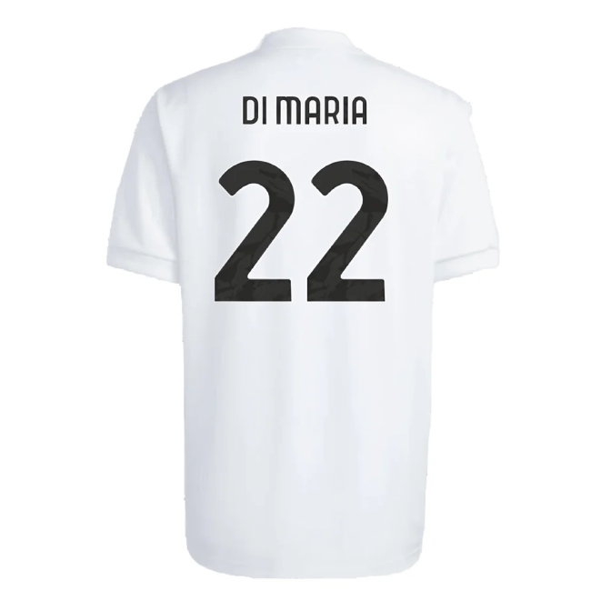 2023-2024 Juventus Icon Jersey (White) (DI MARIA 22) — Buy Now