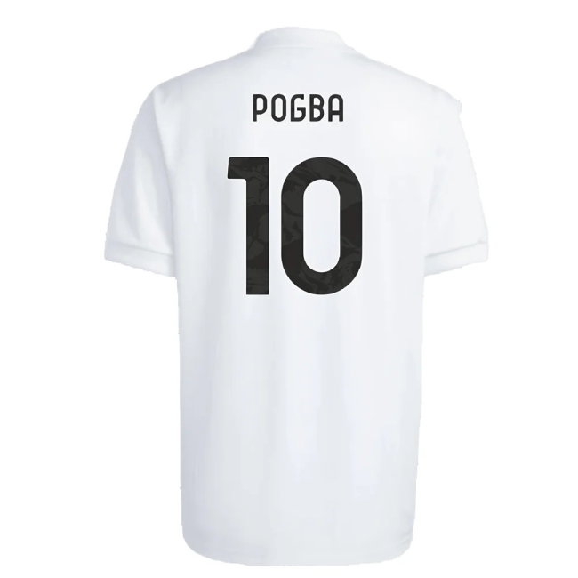 2023-2024 Juventus Icon Jersey (White) (POGBA 10) — Buy Online