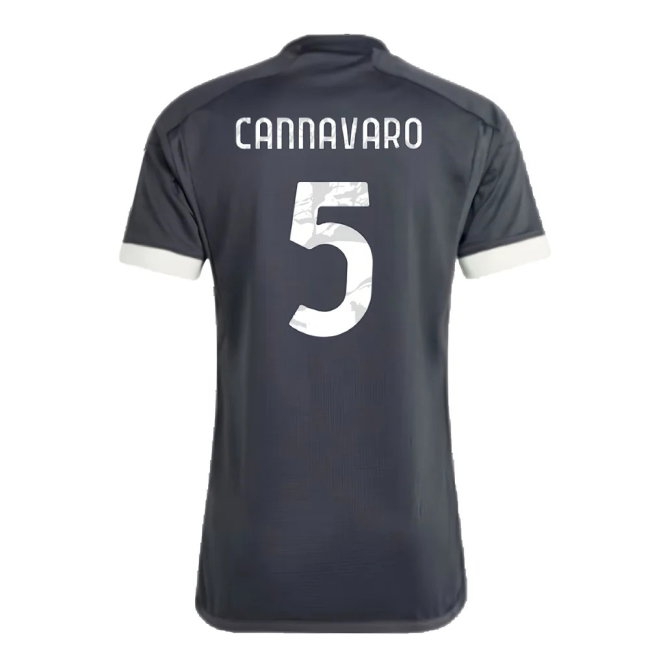 2023-2024 Juventus Third Shirt (CANNAVARO 5) — Shop Online