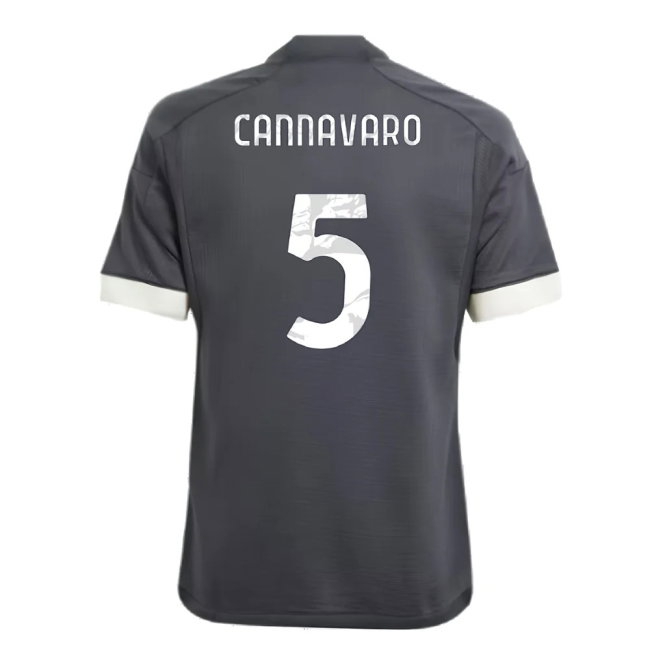 2023-2024 Juventus Third Shirt (Kids) (CANNAVARO 5) — Buy Now