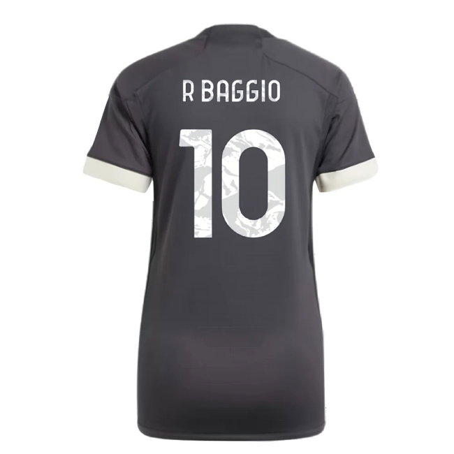 2023-2024 Juventus Third Shirt (Ladies) (R BAGGIO 10) — Buy Now