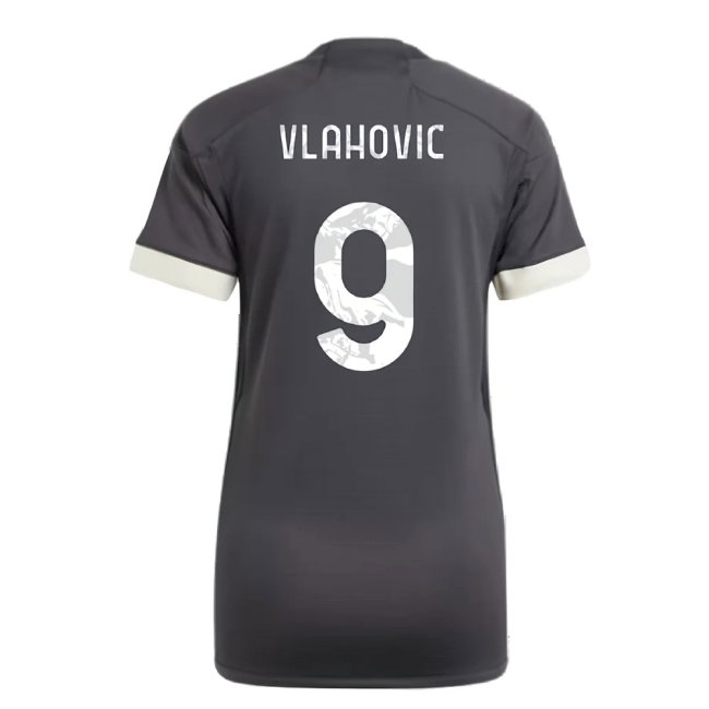 2023-2024 Juventus Third Shirt (Ladies) (VLAHOVIC 9) — Buy Now