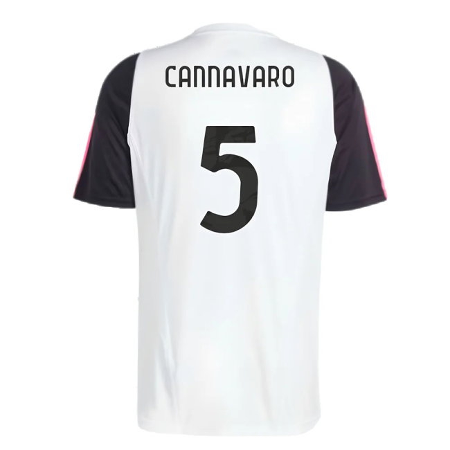 2023-2024 Juventus Training Shirt (White) (CANNAVARO 5) — Shop Now