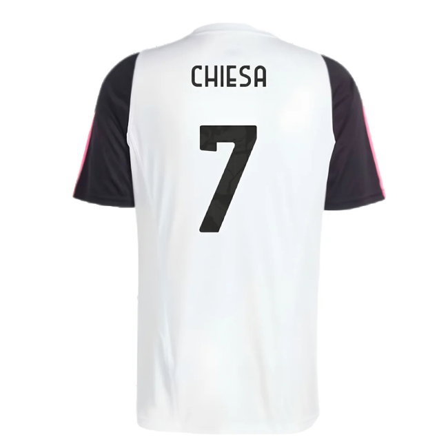 2023-2024 Juventus Training Shirt (White) (CHIESA 7) — Buy Online