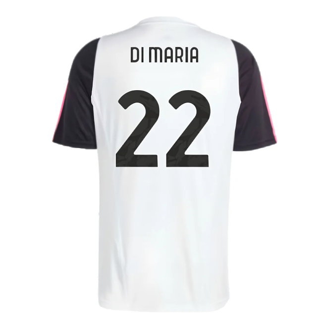 2023-2024 Juventus Training Shirt (White) (DI MARIA 22) — Buy Online