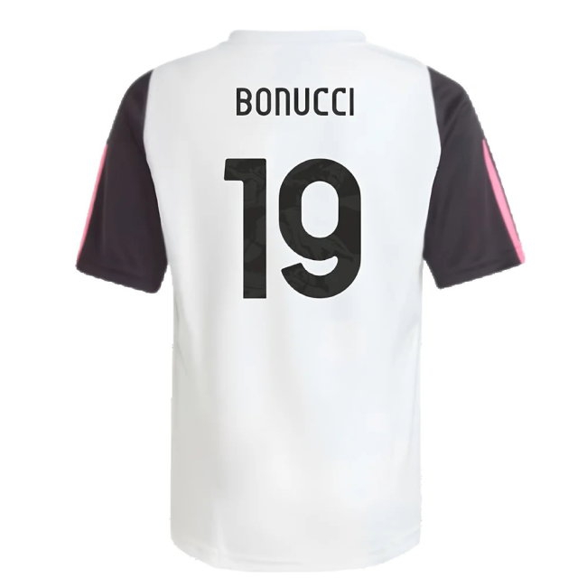 2023-2024 Juventus Training Shirt (White) - Kids (BONUCCI 19) — Buy Online