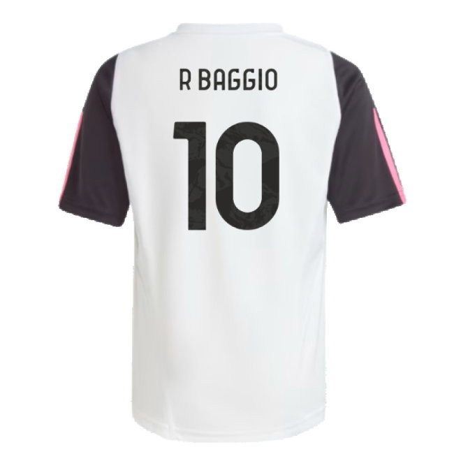 2023-2024 Juventus Training Shirt (White) - Kids (R BAGGIO 10) — Shop Now