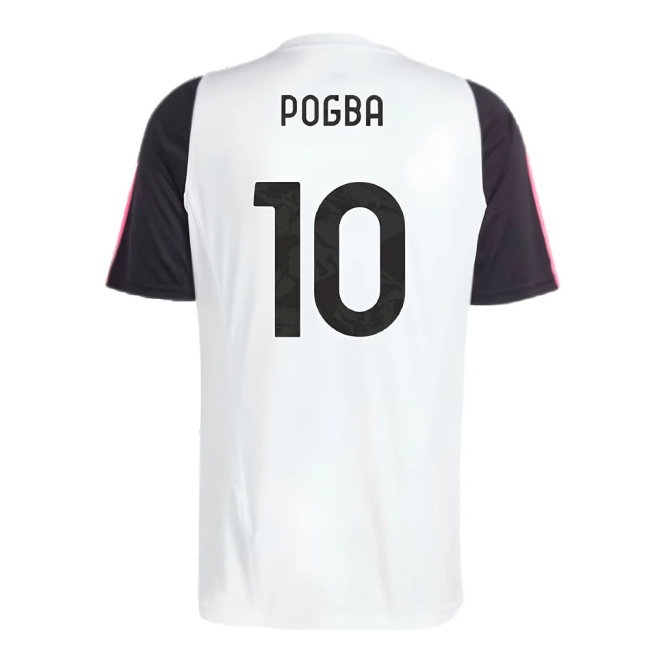 2023-2024 Juventus Training Shirt (White) (POGBA 10) — Shop Now