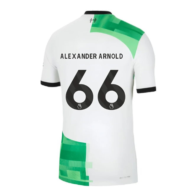 2023-2024 Liverpool Away Player Version Shirt (Alexander Arnold 66) — Buy Now