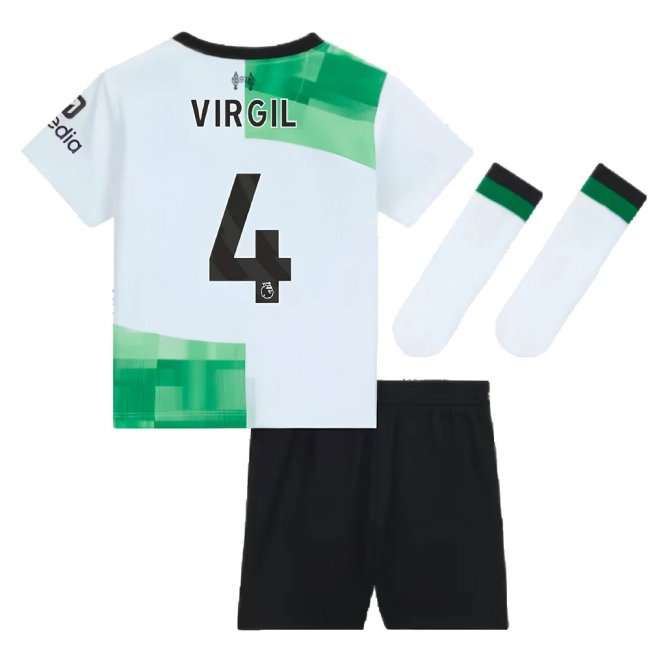 2023-2024 Liverpool Away Infant Baby Kit (Virgil 4) — Shop Now