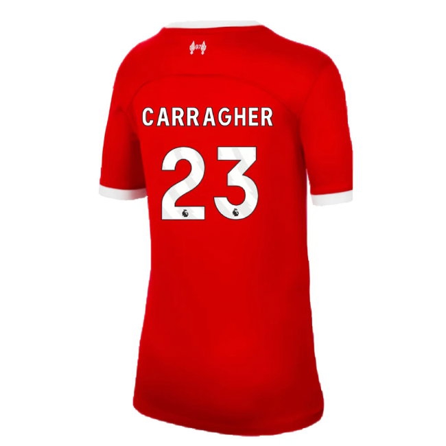 2023-2024 Liverpool Home Shirt (Kids) (Carragher 23) — Shop Online