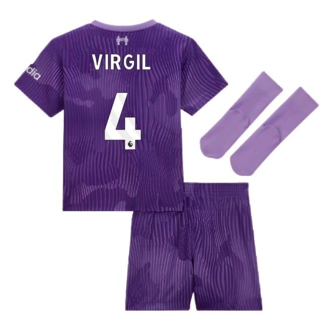 2023-2024 Liverpool Third Baby Kit (Virgil 4) — Shop Now