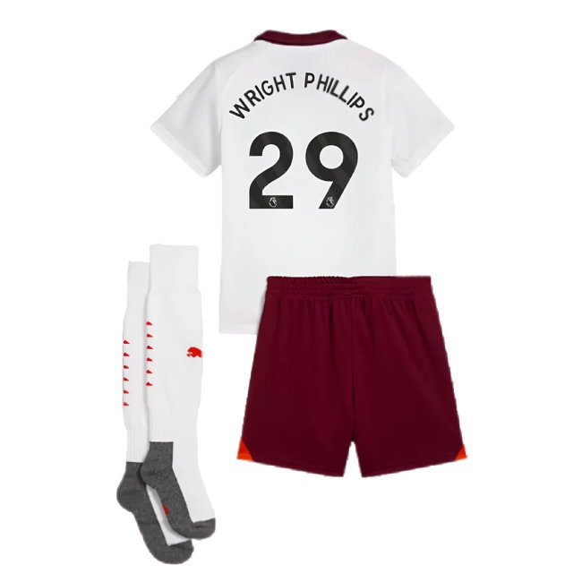 2023-2024 Man City Away Mini Kit (WRIGHT PHILLIPS 29) — Shop Online