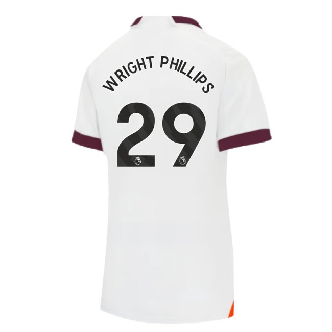 2023-2024 Man City Away Shirt (Ladies) (WRIGHT PHILLIPS 29) — Shop Now