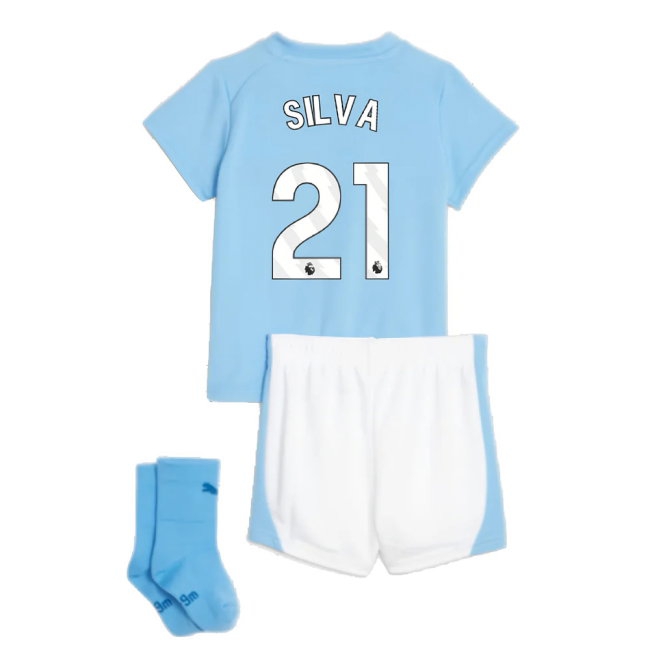 2023-2024 Man City Home Baby Kit (SILVA 21) — Shop Now