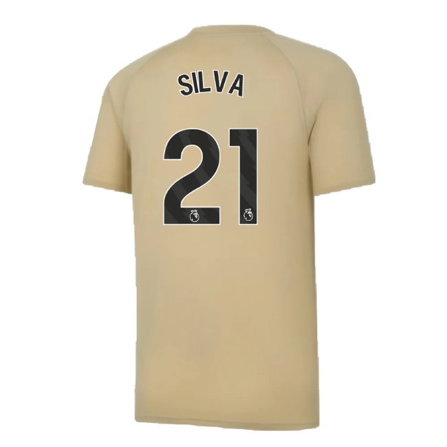 2023-2024 Man City Prematch SS Jersey (Granola) (SILVA 21) — Buy Online