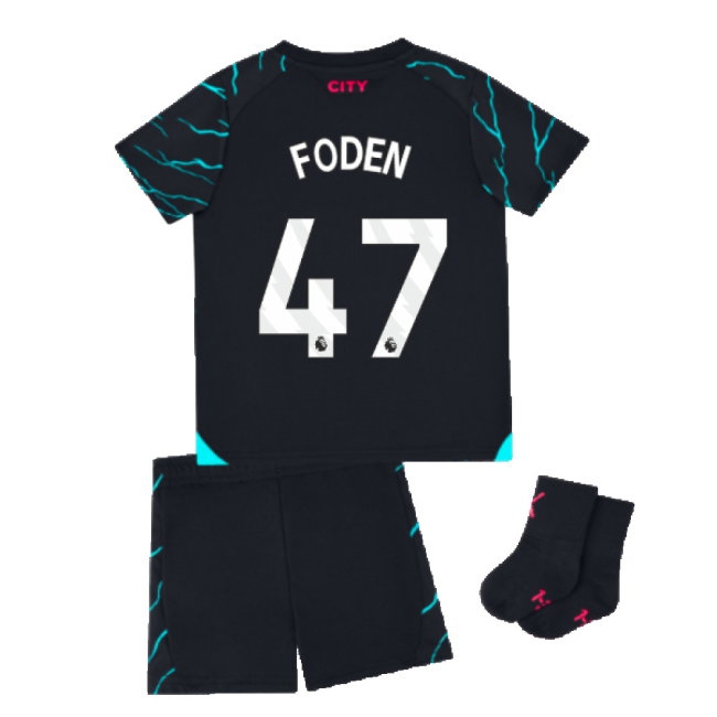 2023-2024 Man City Third Baby Kit (FODEN 47) — Shop Online