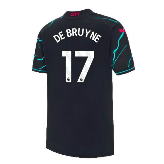2023-2024 Man City Third Mini Kit (DE BRUYNE 17) — Buy Now