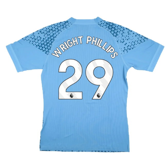 2023-2024 Man City Training Jersey Pro (Light Blue) (WRIGHT PHILLIPS 29) — Buy Online
