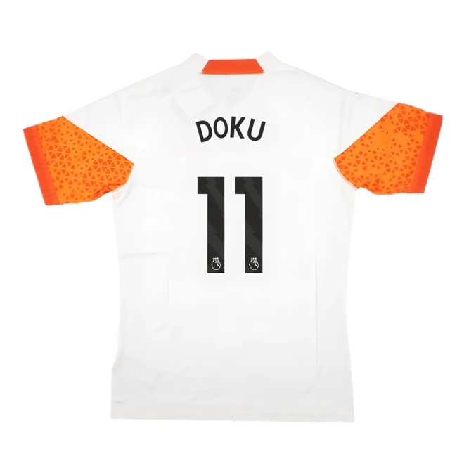 2023-2024 Man City Training Jersey Pro (Marble) (Doku 11) — Shop Now