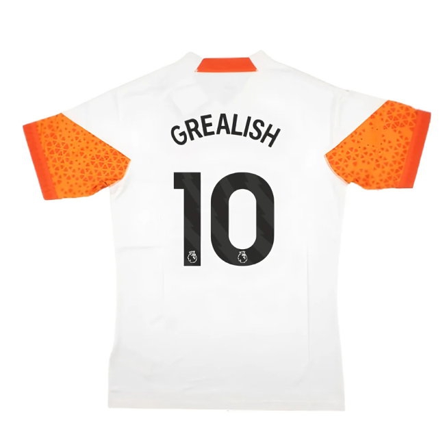 2023-2024 Man City Training Jersey Pro (Marble) (GREALISH 10) — Shop Online