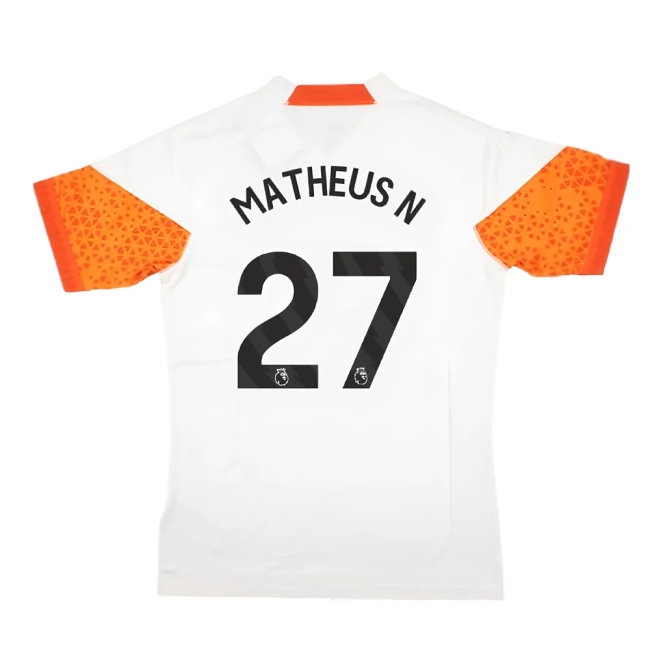 2023-2024 Man City Training Jersey Pro (Marble) (Matheus N 27) — Buy Online